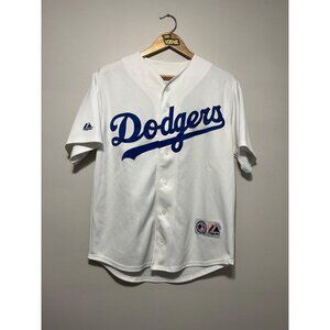 Vintage Andre Either Los Angeles Dodgers MLB Majestic Jersey